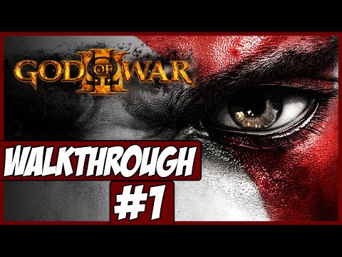 God Of War 3 - Walkthrough Ep.1 w/Angel - Payback Time!