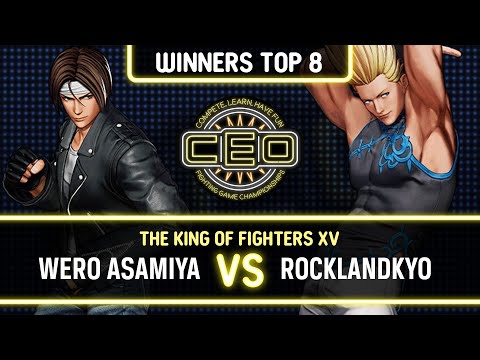 CEO 2023 KOFXV TOP 8 - Wero Asamiya vs RocklandKyo