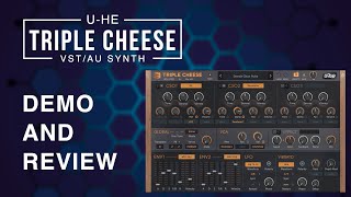 Video thumbnail for U-he Triple Cheese VST/AU Synth - BEST FREE AUDIO PLUGINS - Demo and Review by Matthew B. Carter