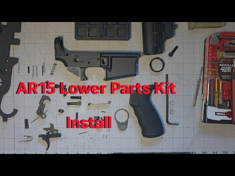 How to Assemble an AR-15 Lower Step-by-Step (Complete Parts Kit Build)