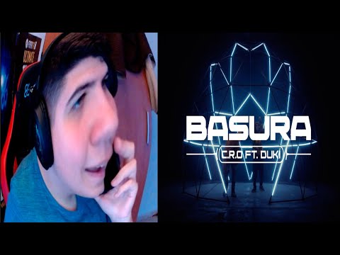 (REACCIÓN) BASURA - C.R.O ft. DUKI (prod. Negro Dub)