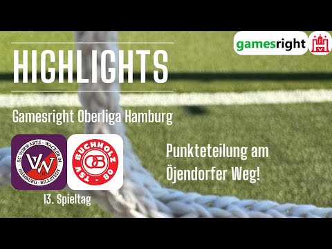 13. Spieltag Gamesright Oberliga Hamburg Highlights Vorwärts Wacker - TSV Buchholz 08