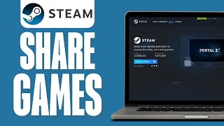 How To Share Games On Steam and Play Together - Steam Family Sharing (2023)