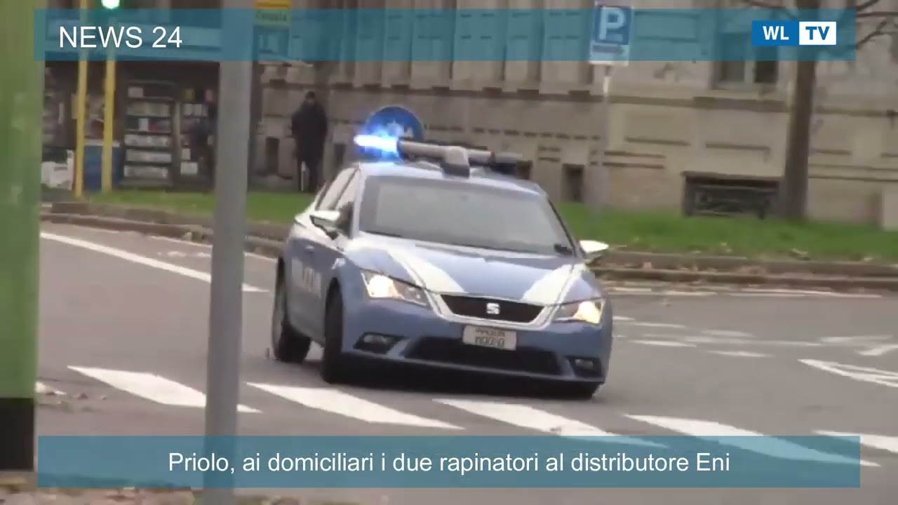 TG - Priolo, ai domiciliari i due rapinatori al distributore Eni