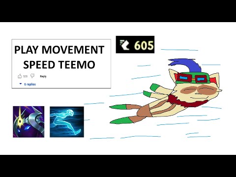 TEEMO WITH THE NEW COSMIC DRIVE GIVES HIM SPEED TO RUN AROUND STRATEGY