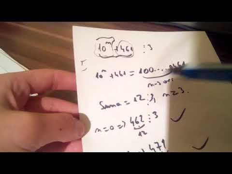 Aratati ca 10 la puterea n plus 461 se divide cu 3