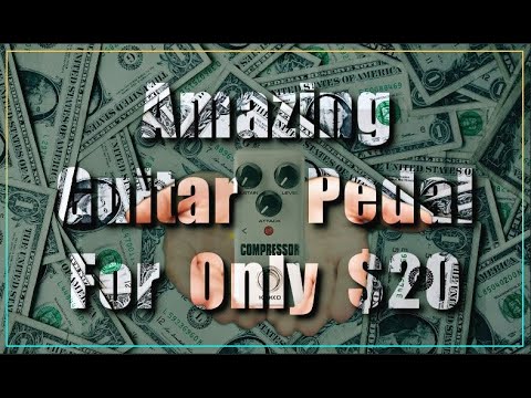 Excellent or Trash!? - $20 Kokko Compression/Sustain Pedal - Unboxing and Review