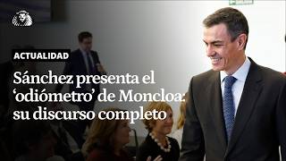 GOVERNMENT | Pedro Sánchez's full speech: he presents the new HATE MONITOR on SOCIAL MEDIA