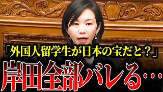 梅村みずほの核心突く圧巻質疑で岸田政権の売国政策が全部バレる…【参政党/岸田文雄/移民問題】