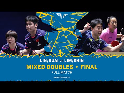 FULL MATCH | Lin/Kuai vs Lim/Shin | XD Final | #EuropeSmash 2025