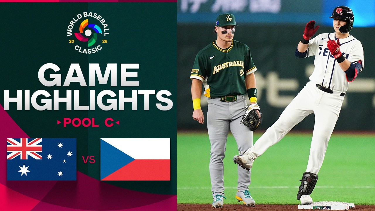Australia vs. Czechia 2026 World Baseball Classic | Game Highlights