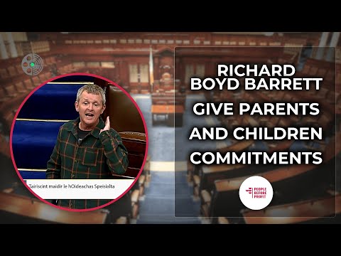 Richard Boyd Barrett: Govt Tried to Short-Change Special Needs