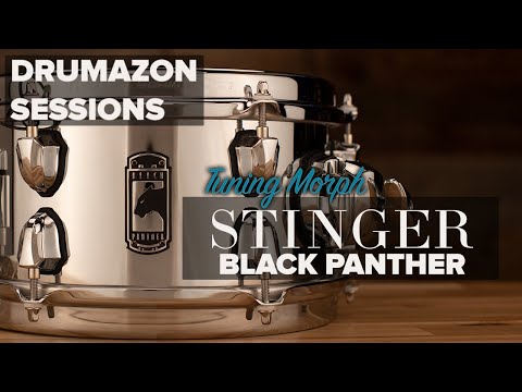 Mapex Black Panther Stinger 10 x 5.5 Steel Snare Drum, Drumazon Tuning Morph Video