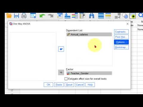 Welch Test for Equality of Means in SPSS