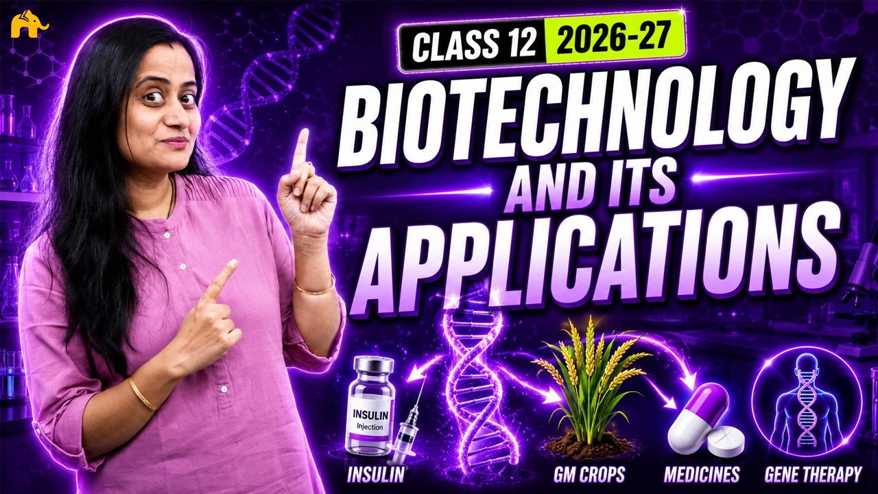 Biotechnology and its Applications Class 12 Biology | NCERT Chapter 12 | CBSE NEET