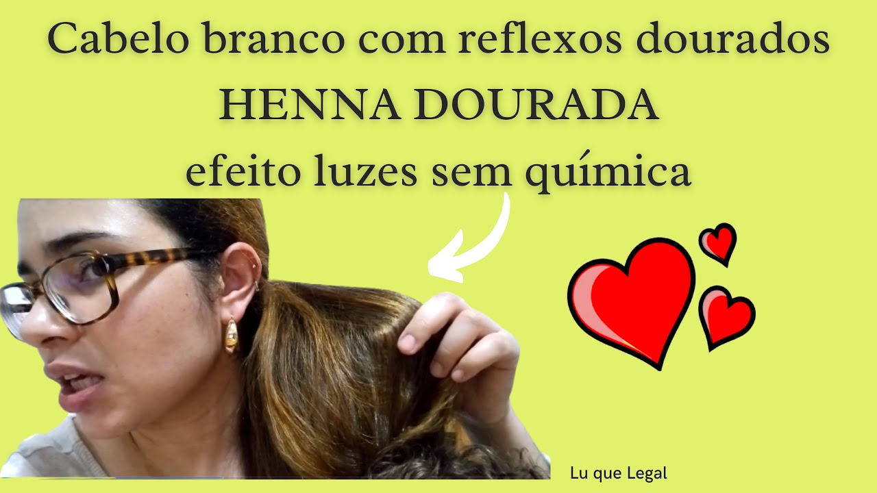 Como deixar o cabelo branco dourado e com reflexos dourados sem química