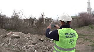 MELİKGAZİ BELEDİYESİ TEMİZ BİR ÇEVRE İÇİN HAFRİYAT UYARISINDA BULUNDU