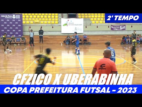 2' TEMPO E DECISÃO POR PÊNALTIS DA SEMIFINAL DA COPA PREFEITURA DE FUTSAL 2023 - CFZICO X UBERABINHA
