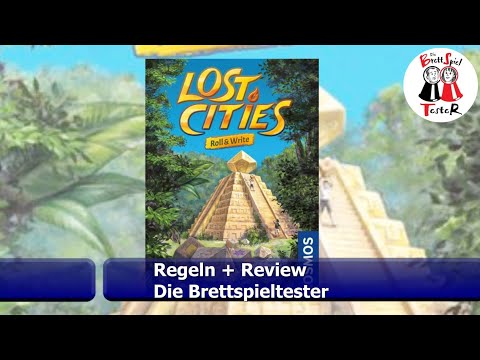 Lost Cities Roll & Write von KOSMOS - Regeln + Review - Brettspiel - Die Brettspieltester
