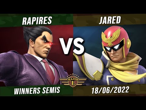 Major L - Rapires (Kazuya) VS Jared (Captain Falcon) - Winners Semis