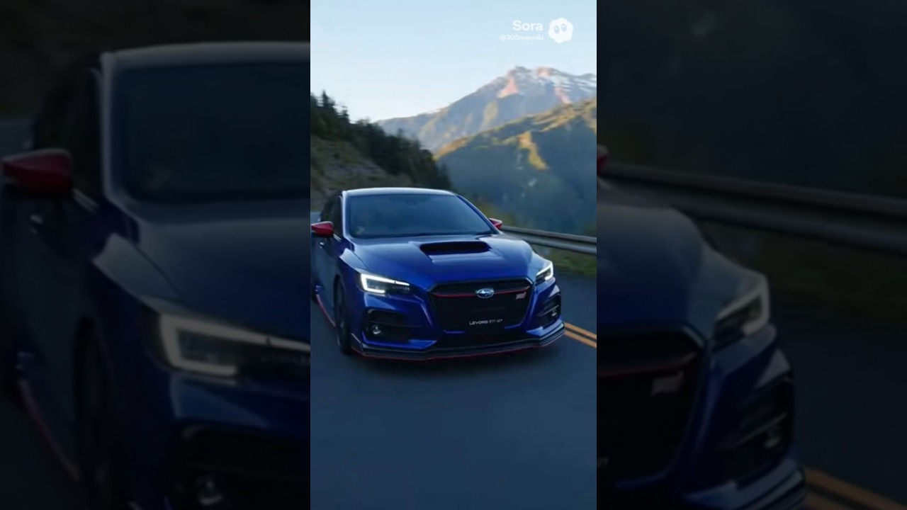 レヴォーグSTI GT！580馬力！※実際にはありません