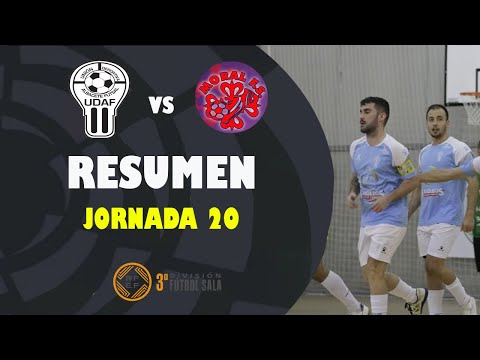RESUMEN UDAF AFANION - ACEITES MORAL ORO B  / (3-1) / JORNADA 20 / TERCERA DIVISION FS / Temp. 24/25
