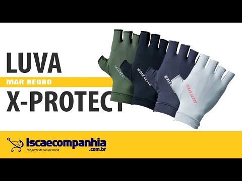 Vídeo Luva Mar Negro X Protect 360 - 30183