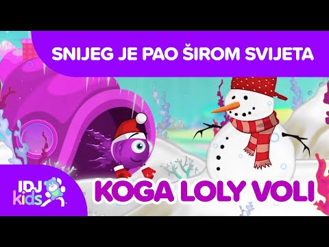 SNIJEG JE PAO SIROM SVIJETA // NAJLJEPSE DJECIJE PJESME // @IDJKidsBA