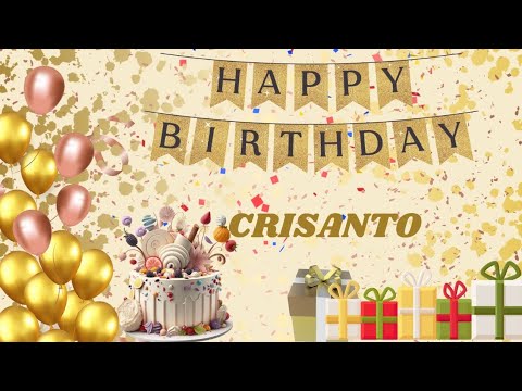 Happy Birthday Crisanto #crisanto