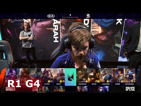 Origen vs Splyce - Game 4 | Round 1 S9 LEC Regional Qualifier for Worlds 2019 | OG vs SPY G4