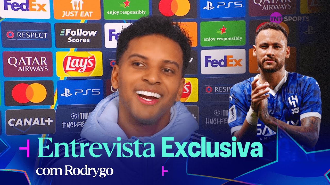 RODRYGO DÁ RESPOSTA SENSACIONAL SOBRE NEYMAR NO SANTOS KKKKK SERÁ QUE TÁ ANSIOSO? - ENTREVISTA