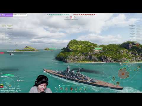 Preussen - The super fast reload makes this german battleship so good