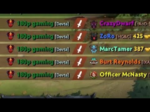 Queen Of Pain Rampage | 5 Hero Sonic Wave | Dota 2