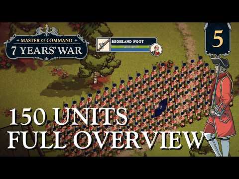 Dev Log #5: All Nations' Unit Trees, 150 Units | MoC: Seven Years' War