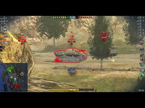 WOT BLITZ REPLAY: T1 HEAVY IN UPRISING MODE/ MAP MINE