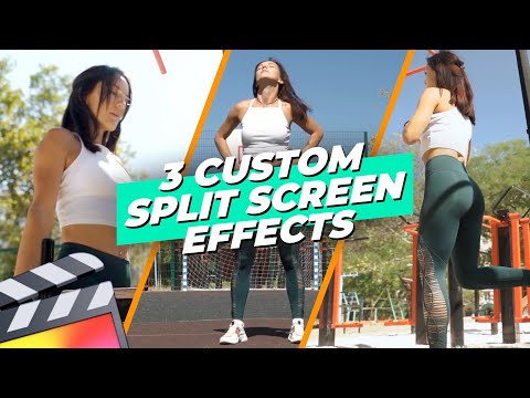 3 Ways to Make SPLIT SCREENS in Final Cut Pro