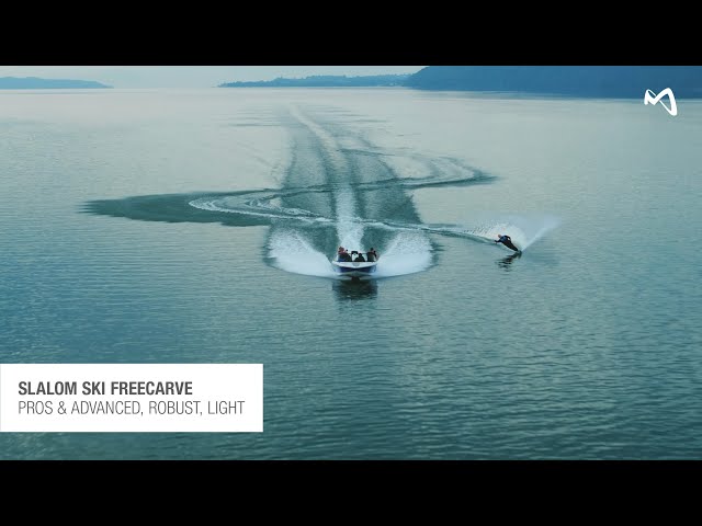 Video teaser for Mesle Slalom Ski Freecarve | Mono Skiing behind the Boat | Product Overview