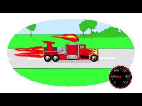 Zeichentrick-Malbuch - Die schnellsten Autos.