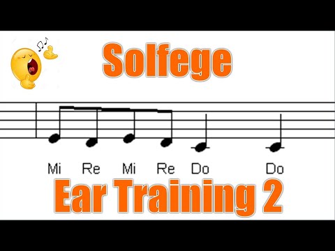 Call and Response Solfege Song 2 of 5 - from Exercises for Ear Triaining
