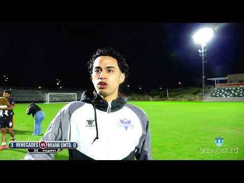 SEMIFINAL NACIONAL DE LA UPSL | NY RENEGADES FC vs MIAMI INITED FC | 2026