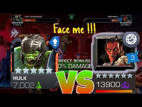 Mephisto Killer 5 Star Hulk Ragnarok vs Mephisto Act 5.4 | Mcoc