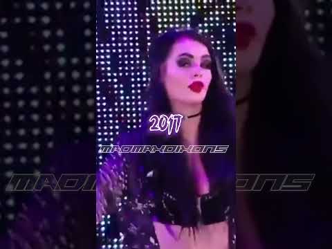 Paige/Saraya evolution (2012-2023) #paige #saraya #wwe #aew #evolution #shorts
