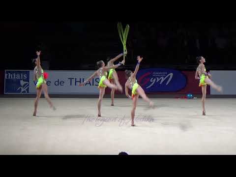 SPAIN 3 balls 2 ropes - 2017 Thiais EF