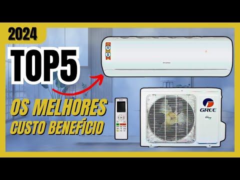 5 MELHORES Ar Condicionado 2024 | AR CONDICIONADO INVERTER 2024 CUSTO BENEFICIO I SPLIT 9.000 BTUs