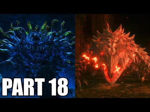 FINAL FANTASY 16 PS5 Walkthrough Gameplay PART 18 -  AKASHIC MORBOL & FLAME LIZZARD Boss Fight