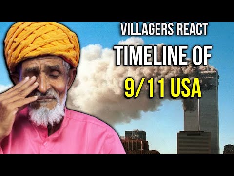 Emotional Reactions: Villagers Witness the Timeline of 9/11 ! Tribal People React