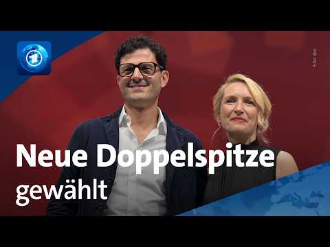 Video Thumbnail: Bundesparteitag: Schwerdtner und Pantisano zu Linken-Vorsitzenden gewählt
