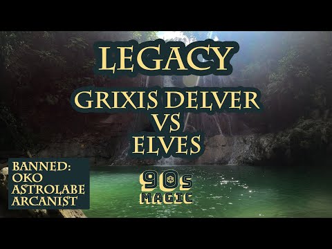 Grixis Delver vs Elves [MTG Legacy 2021]