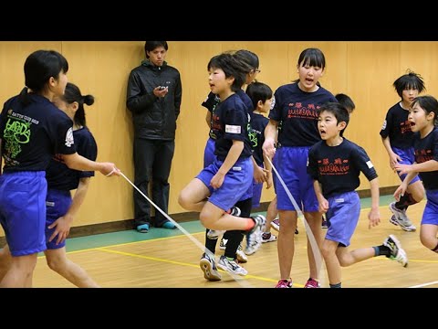 Incredible team skipping challenge - R.P Skipping Academy