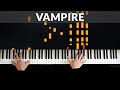 vampire - Olivia Rodrigo | Tutorial of my Piano Cover